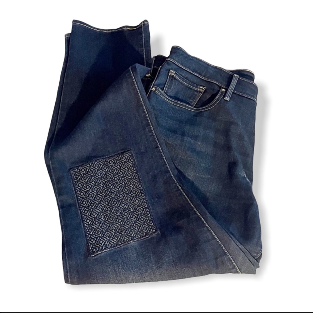 Levi's Womens Dark Blue Shaping Skinny Jeans Size 18w